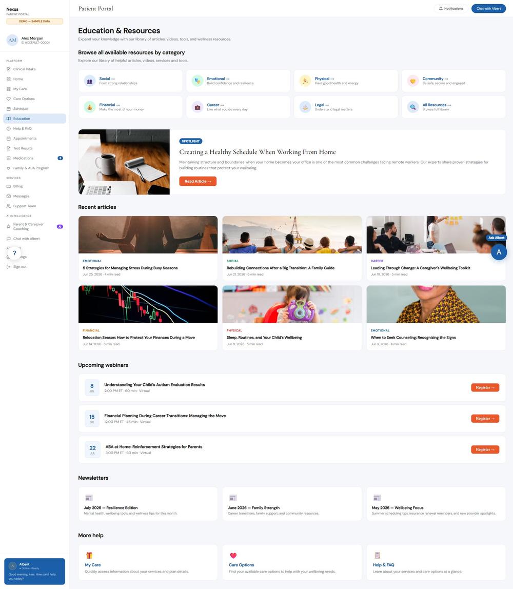 Education resource center